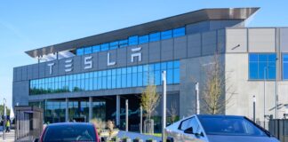 Brandenburger Wirtschaft wächst stärker als im Bundesschnitt Die Wirtschaftsleistung in Brandenburg ist in den ersten sechs Monaten stärker gestiegen als im Bundesdurchschnitt - dabei ist auch US-Elektroautobauer Tesla ein Zugpferd. (Archivbild)