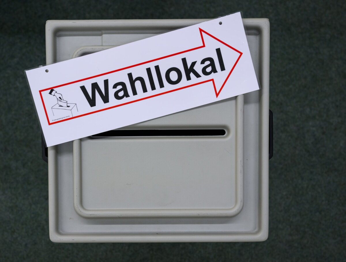 Wahllokal Kurz vor der Wahl sind die Ermittlungen wegen möglicher Wahlmanipulation eingestellt worden. (Archivfoto)
