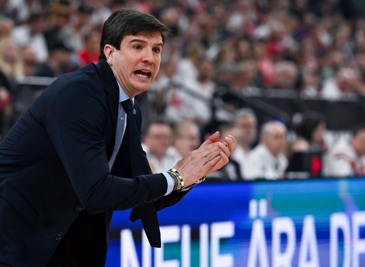 Pedro Calles Alba-Trainer Pedro Calles musste bis zum Ende zittern. (Archivbild)