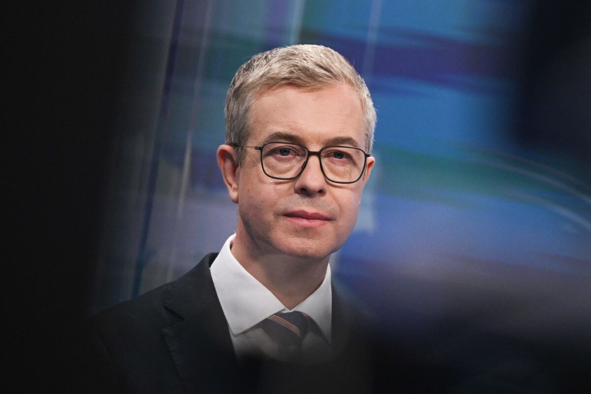 Abgeordnetenhaus-Wahl Berlin - Fernsehrunde Nach neuen Zahlen könnte CDU-Spitzenkandidat Stefan Evers auch rechnerisch mit Grünen und SPD keine Regierung bilden.