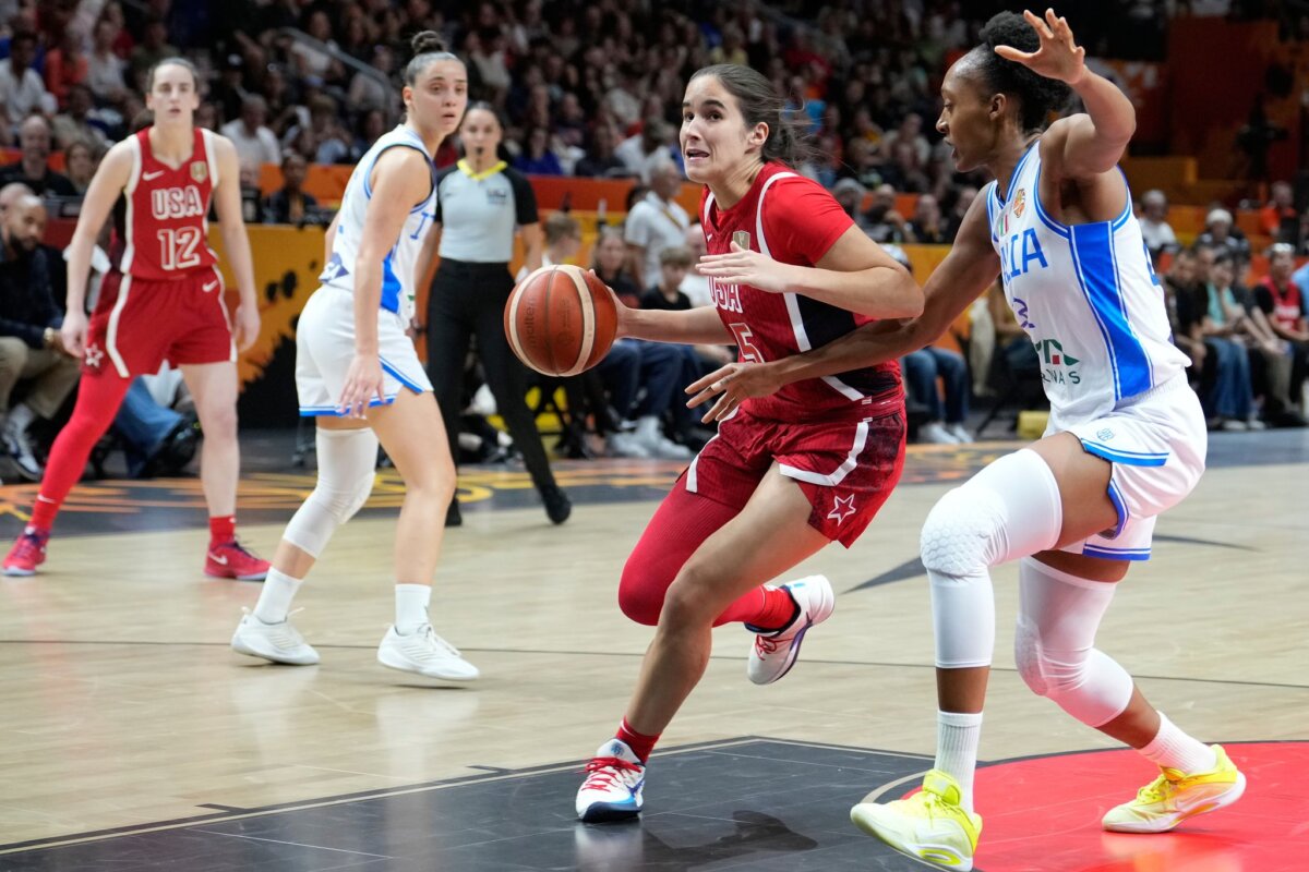USA – Italien Die US-Basketballerinnen hatten mit Italien mehr Mühe als gedacht.