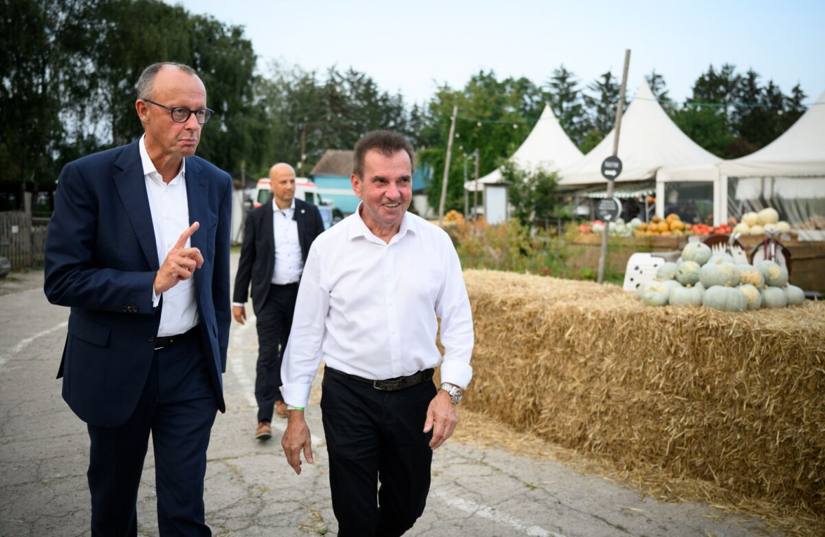 CDU-Chef Merz und Brandenburgs Fraktionsvizechef Bommert Brandenburgs stellvertretender CDU-Fraktionschef Frank Bommert hat einen Brandbrief an Parteichef und Kanzler Friedrich Merz geschrieben. (Archivbild)