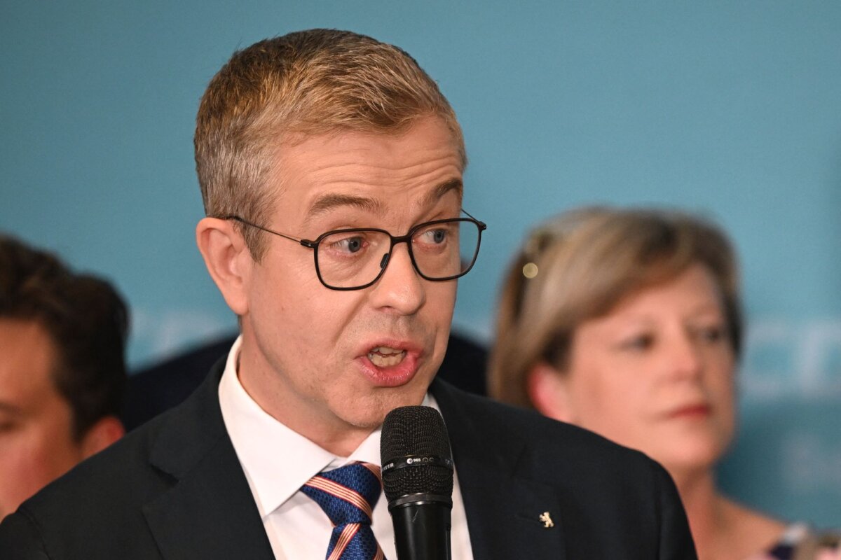 Abgeordnetenhaus-Wahl Berlin - Wahlparty CDU «Wir haben für die Ausgangslage ein ganz ordentliches Ergebnis erzielt», sagt CDU-Spitzenkandidat Stefan Evers.