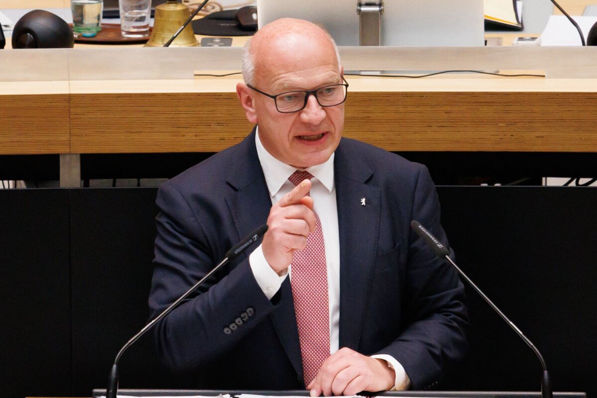 Plenarsitzung Berliner Abgeordnetenhaus Kai Wegner hat im Juli seinen Rücktritt von der CDU-Spitzenkandidatur erklärt.