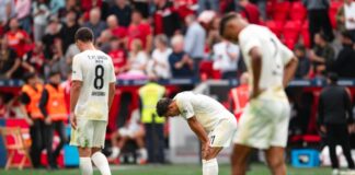 Nach 0:4: Union Berlin zwischen «Lehrstunde» und «Stolperer» Enttäuscht nach der herben 0:4-Niederlage: Union Berlin.
