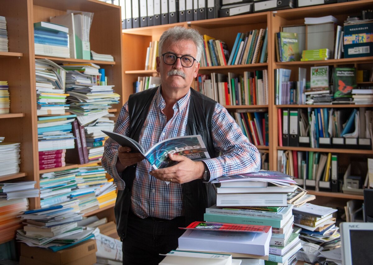 Josef Settele Der Biodiversitätsforscher Josef Settele leitete das Department Naturschutzforschung am Helmholtz-Zentrum für Umweltforschung. (Archivbild)