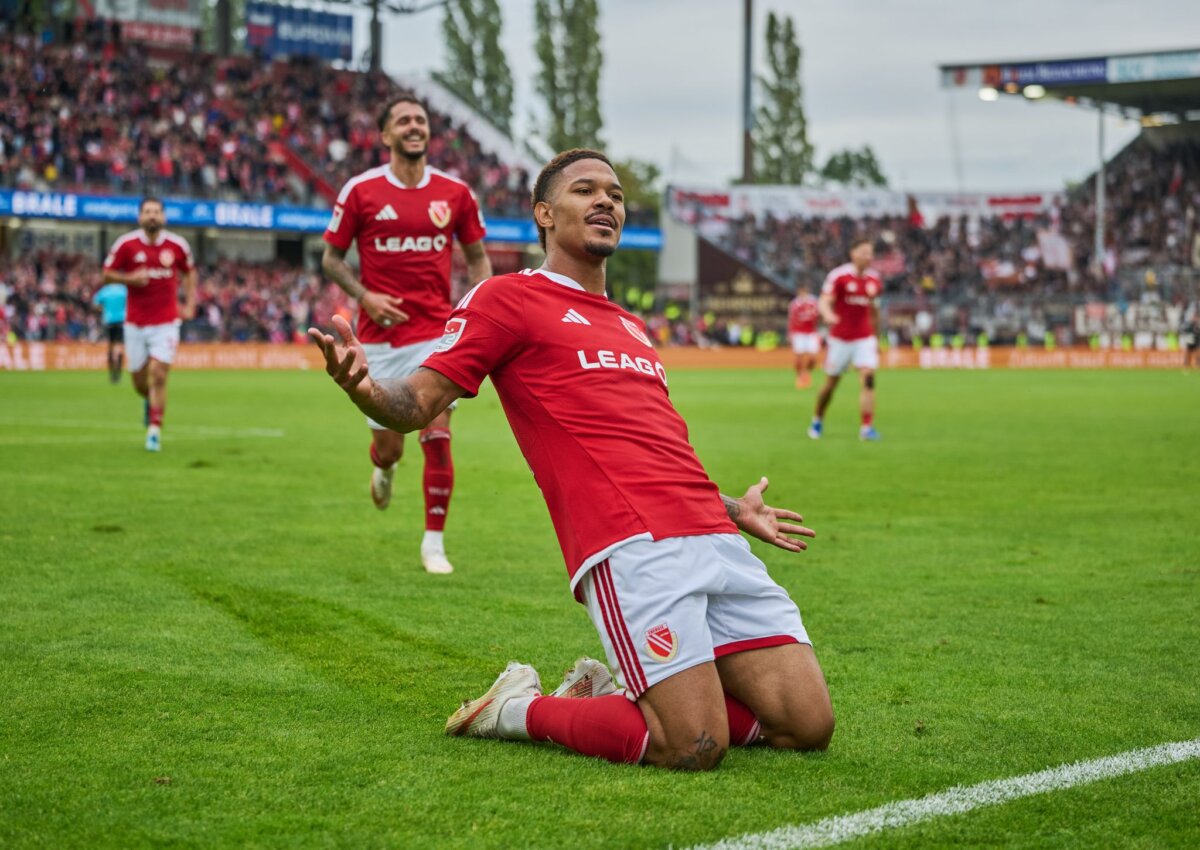 Justin Butler von Energie Cottbus Justin Butler von Energie Cottbus bleibt in Torlaune. (Archivbild)