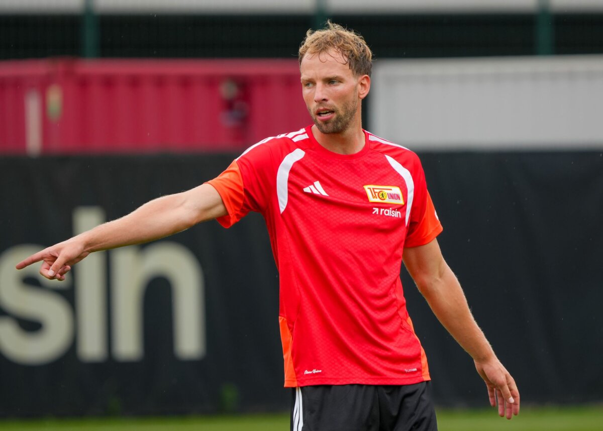 Marvin Friedrich von Union Berlin Marvin Friedrich kehrte ins Unioner Mannschaftstraining zurück. (Archivbild)
