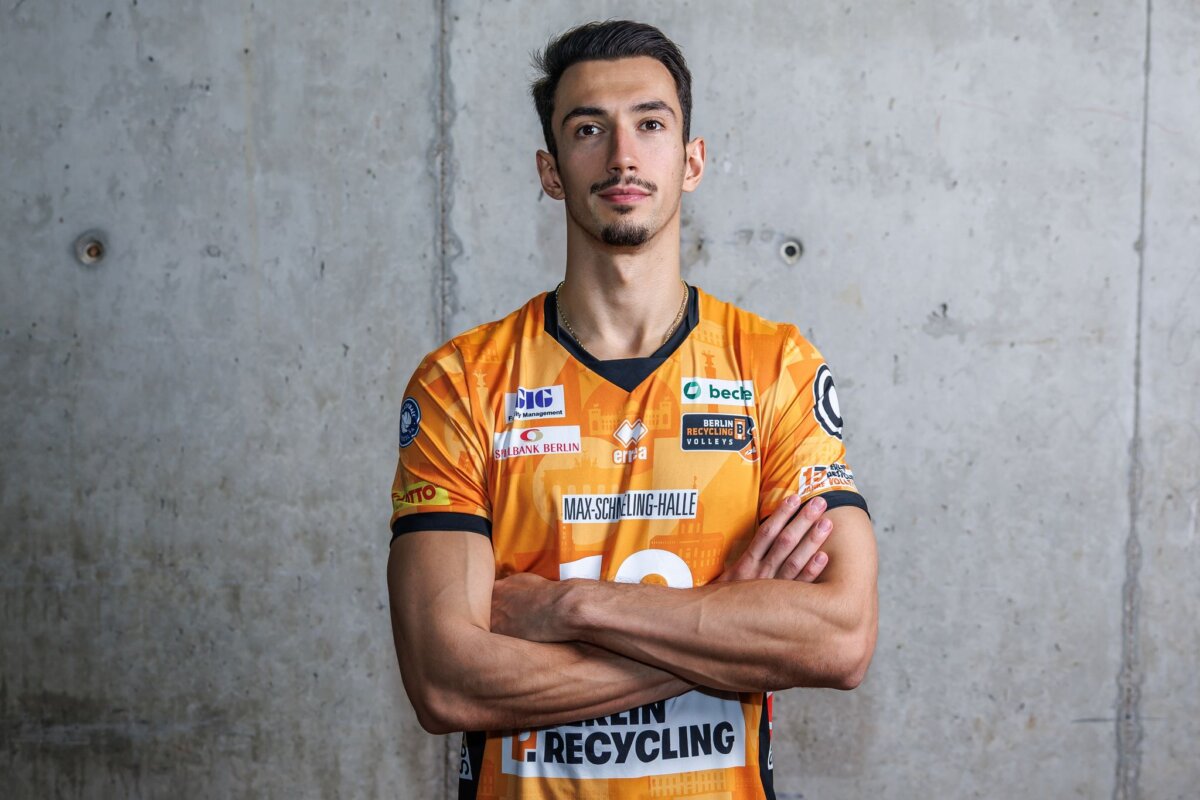 Volleyball: Bundesliga, Mediaday BR Volleys Diagonalangreifer Alexandru Rata holte die meisten Punkte für die BR Volleys. (Archivbild)