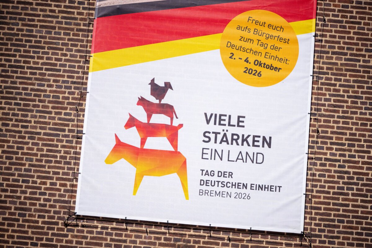 Tag der Deutschen Einheit 2026 in Bremen Brandenburg ist beim Fest zum Tag der Deutschen Einheit in Bremen mit dabei. (Archivbild)