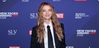 Auch Yvonne Catterfeld wurde ausgezeichnet.