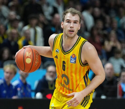 Alba setzt Aufwärtstrend fort: «Haben Weg gefunden» Albas Nationalspieler Malte Delow lobt die Comeback-Qualitäten seines Teams (Archivbild)