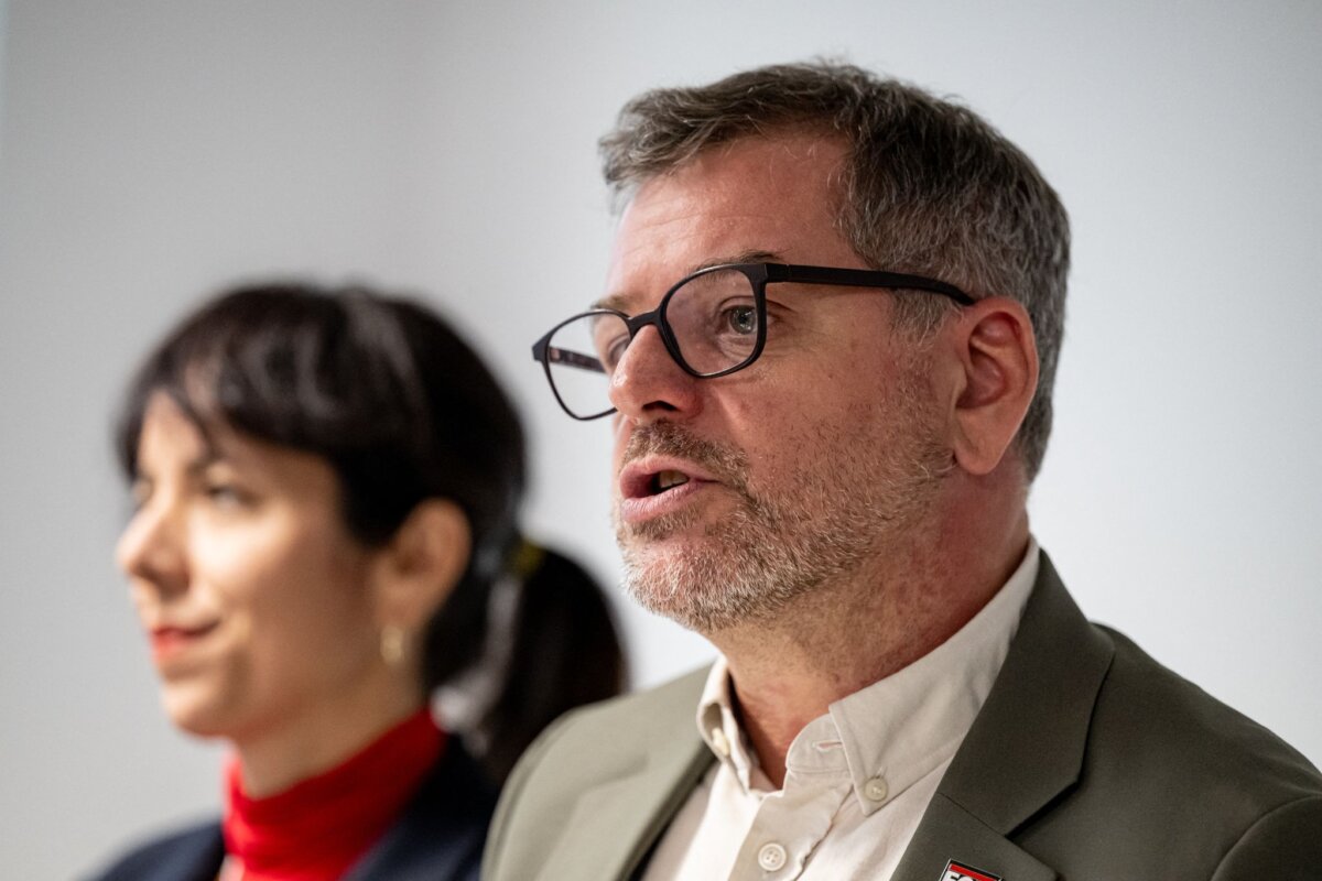 Pressekonferenz zu Sondierungsgesprächen Berlin Werner Graf ist der Fraktionsvorsitzende der Grünen in Berlin. (Archivbild)