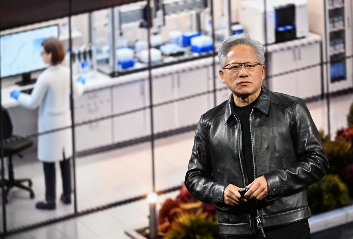 NVIDIA GTC Berlin Nvidia-Chef Jensen Wang sieht Europa nicht auf der KI-Verliererstraße.
