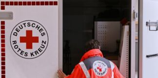 «Eine Kleinstadt im Container» - das neue Bevölkerungsschutzzentrum des Deutschen Roten Kreuzes.
