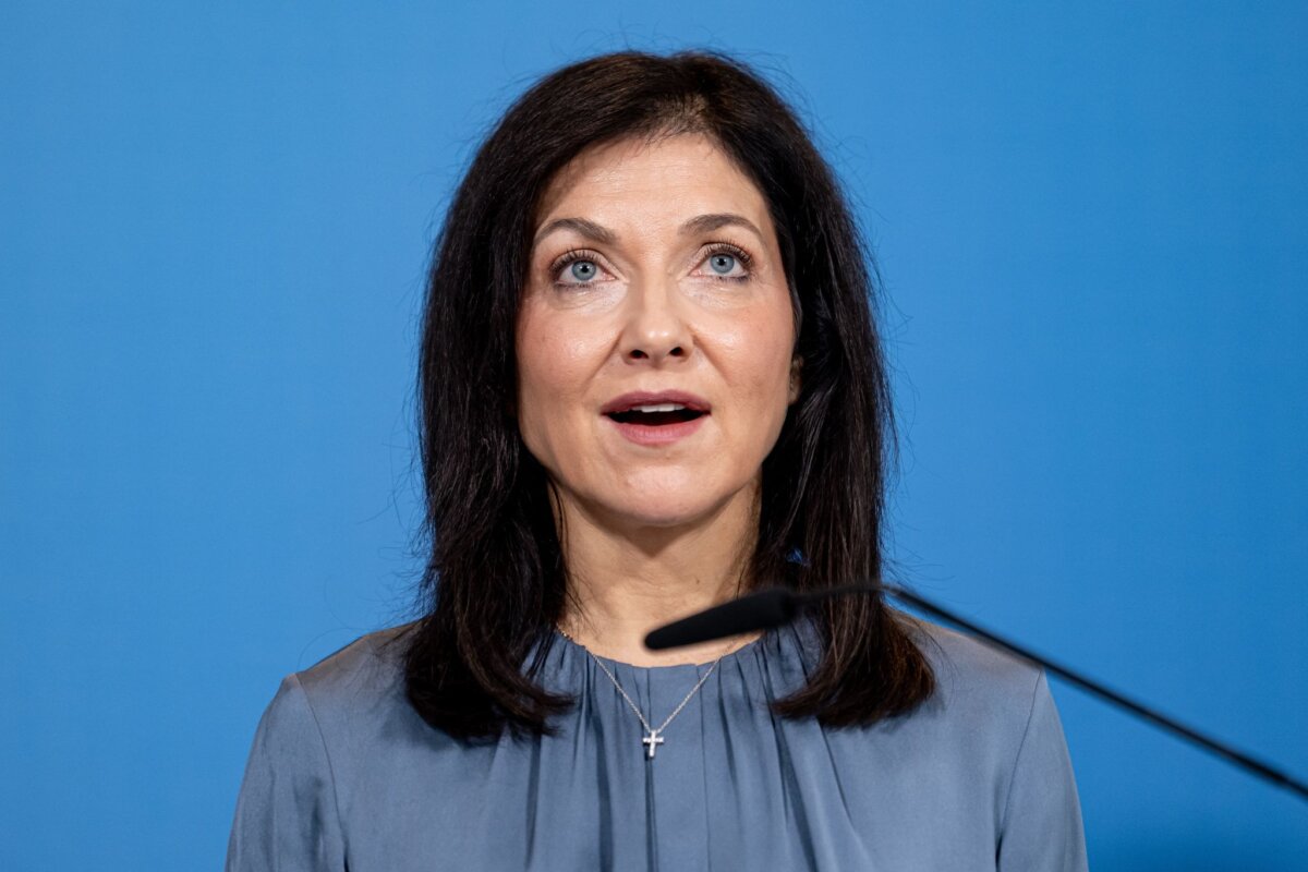 Bundeswirtschaftsministerin Reiche gibt Statement Katherina Reiche warnt vor einer von den Linken geplanten Regierung in der Bundeshauptstadt. (Archivfoto)