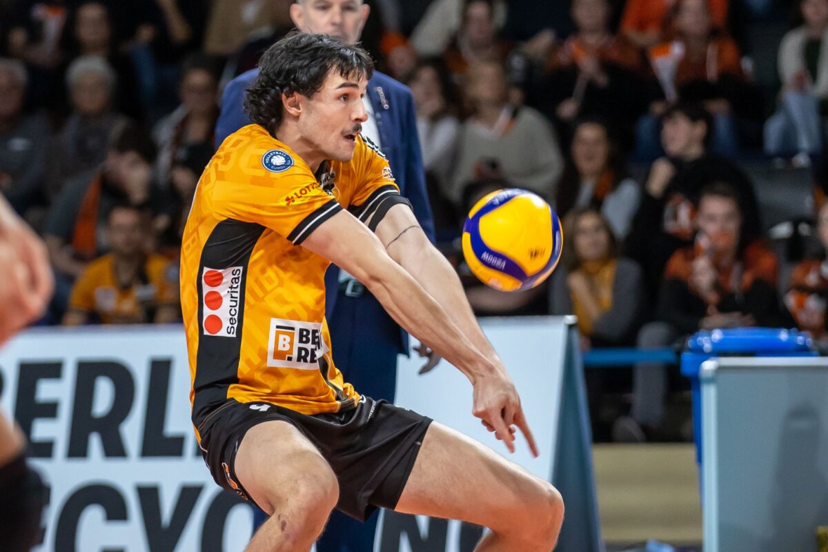 Nolan Flexen Außenspieler Nolan Flexen war bester Volleys-Akteur. (Archivbild)