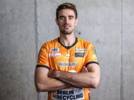 BR Volleys gewinnen Ligaauftakt souverän gegen Freiburg Diagonalangreifer Daniel Malescha sammelte die meisten Punkte für die BR Volleys (Archivbild)