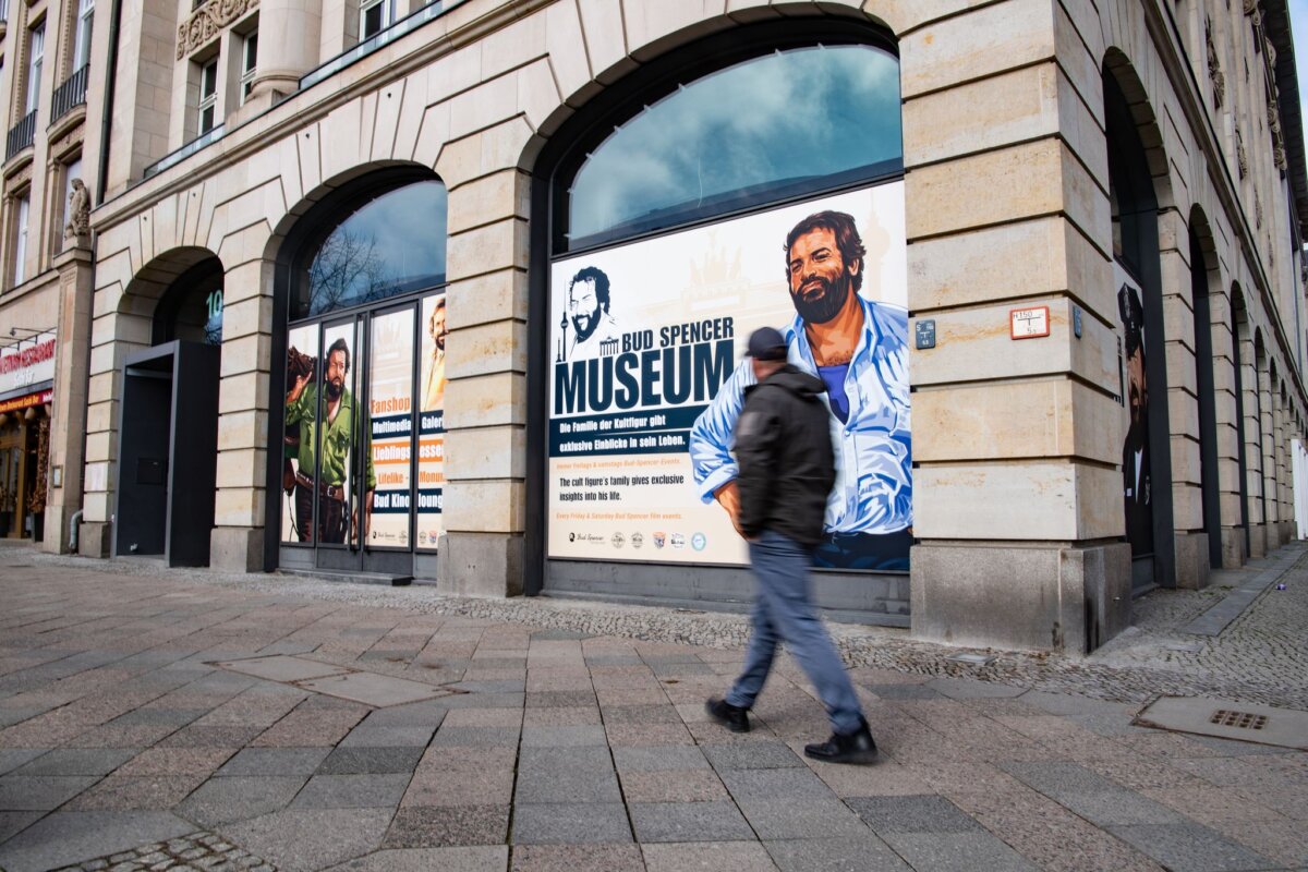 Bud Spencer Museum Als Grund für die Schließung nannten die Betreiber unter anderem eine Dauerbaustelle. (Archivbild)