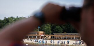 DRK-Wasserwacht: Hunderte Einsätze während Badesaison Die Wasserwacht der DRK Berlin ist unter anderem Am Großen Wannsee aktiv. (Archivbild)
