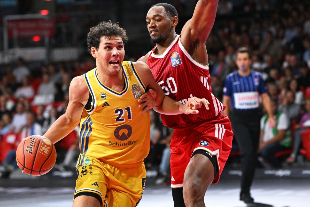 Alba Berlin Bester Berliner Schütze in Prag war Brandon Angel mit 21 Punkten. (Archivbild)