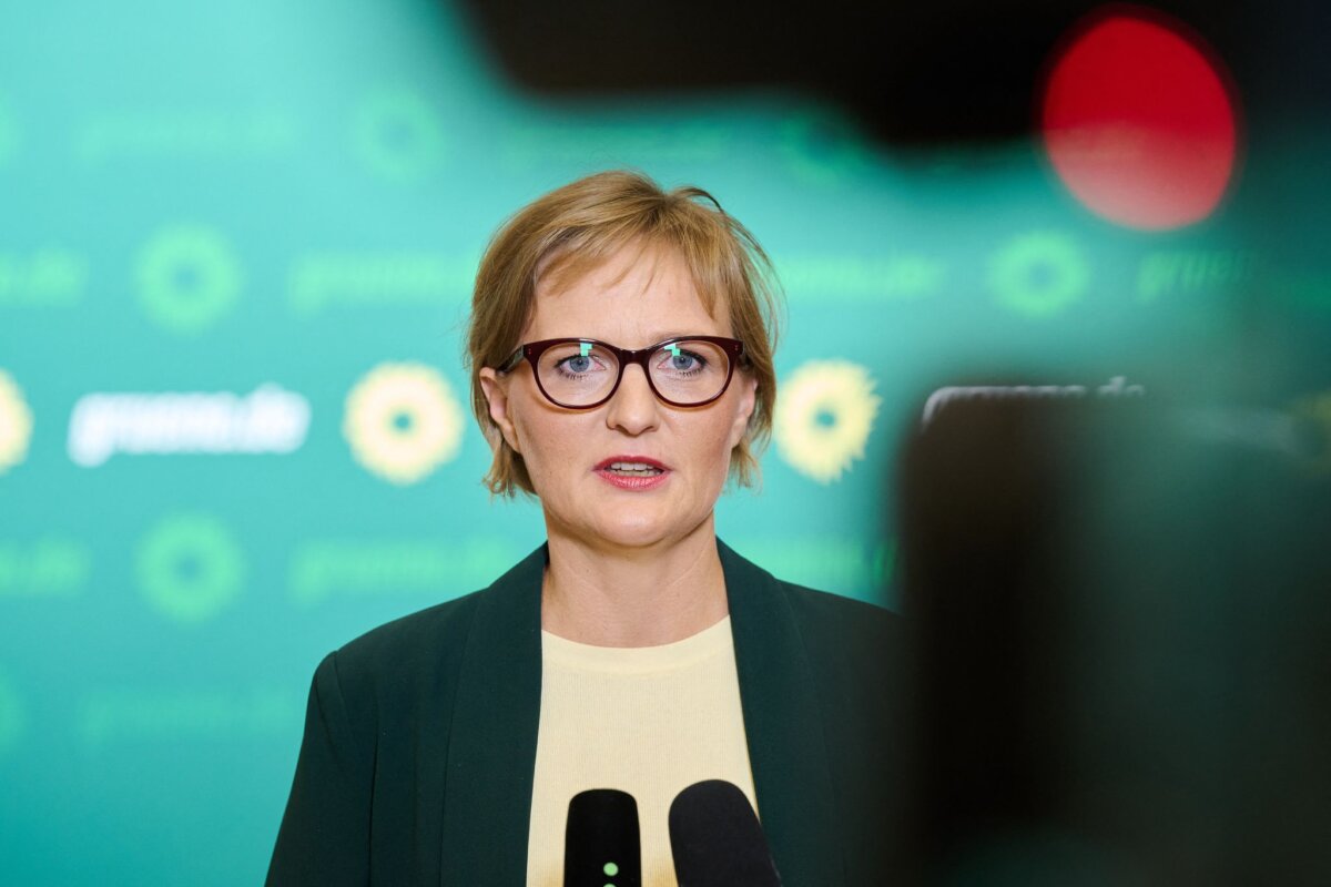 Franziska Brantner Die Grünen-Bundesvorsitzende Franziska Brantner verlangt von den Linken in Berlin bei der Antisemistismus-Debatte mehr Maßnahmen. (Archiv)