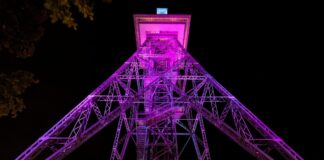 Defekter Aufzug: Gäste saßen auf Funkturm fest Weil der Aufzug ausfiel, mussten mehrere Gäste am Freitagabend für längere Zeit auf dem Berliner Funkturm ausharren. (Archivbild)